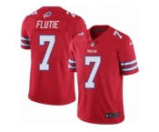 Youth Nike Buffalo Bills #7 Doug Flutie Limited Red Rush NFL Jersey