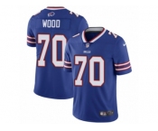 Youth Nike Buffalo Bills #70 Eric Wood Vapor Untouchable Limited Royal Blue Team Color NFL Jersey