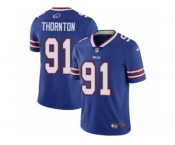 Youth Nike Buffalo Bills #91 Cedric Thornton Royal Blue Team Color Vapor Untouchable Limited Player NFL Jersey