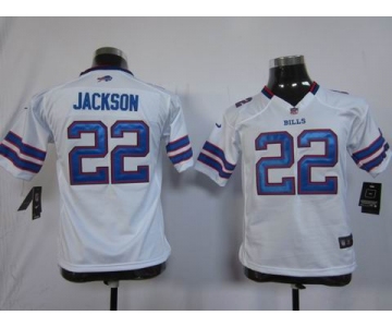 nike youth nfl jerseys buffalo bills #22 jackson white[nike]