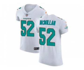 Nike Miami Dolphins #52 Raekwon McMillan White Men Stitched NFL Vapor Untouchable Elite Jersey