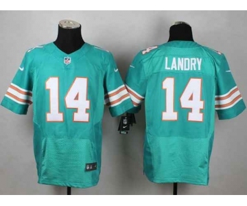 nike nfl jerseys miami dolphins #14 landry green[Elite]