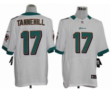 nike nfl jerseys miami dolphins #17 tannehill white[elite]