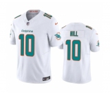 Men's Miami Dolphins #10 Tyreek Hill White 2023 F.U.S.E Vapor Limited Stitched Football Jersey