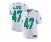 Men's Nike Miami Dolphins #47 Kiko Alonso Vapor Untouchable Limited White NFL Jersey
