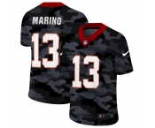 Miami Dolphins #13 Dan Marino Men's Nike 2020 Black CAMO Vapor Untouchable Limited Stitched NFL Jersey