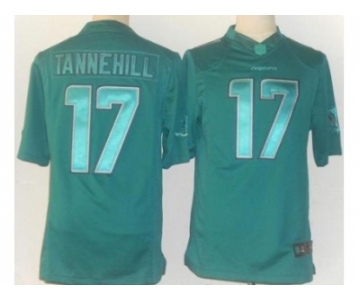 nike nfl jerseys miami dolphins #17 ryan tannehill green [drenched limited]