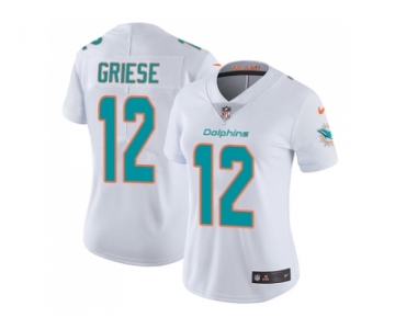 Women Nike Miami Dolphins #12 Bob Griese White Stitched NFL Vapor Untouchable Limited Jersey
