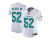 Women Nike Miami Dolphins #52 Raekwon McMillan White Stitched NFL Vapor Untouchable Limited Jersey
