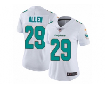 Women's Nike Miami Dolphins #29 Nate Allen Vapor Untouchable Limited White NFL Jersey