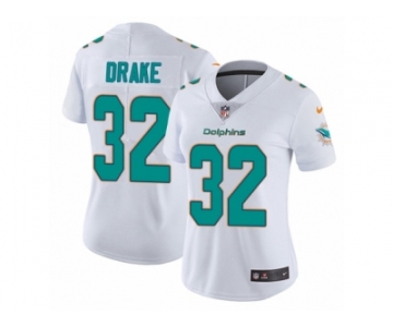 Women's Nike Miami Dolphins #32 Kenyan Drake Vapor Untouchable Limited White NFL Jersey