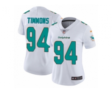 Women's Nike Miami Dolphins #94 Lawrence Timmons Vapor Untouchable Limited White NFL Jersey