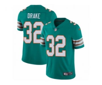 Youth Nike Miami Dolphins #32 Kenyan Drake Vapor Untouchable Limited Aqua Green Alternate NFL Jersey