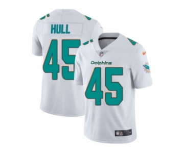 Youth Nike Miami Dolphins #45 Mike Hull White Vapor Untouchable Limited Player NFL Jersey