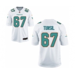 Youth Nike Miami Dolphins #67 Laremy Tunsil White NFL Jersey