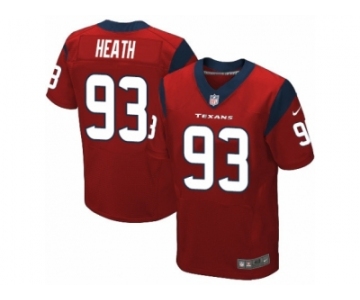 Men Nike Houston Texans #93 Joel Heath Elite Red Alternate NFL Jersey