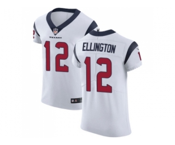Nike Houston Texans #12 Bruce Ellington White Men Stitched NFL Vapor Untouchable Elite Jersey