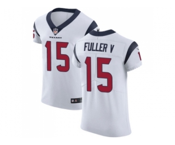 Nike Houston Texans #15 Will Fuller V White Men Stitched NFL Vapor Untouchable Elite Jersey