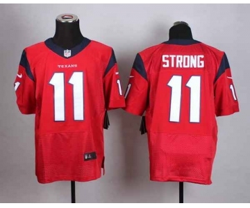 nike nfl jerseys houston texans #11 strong red[Elite]
