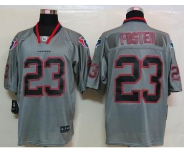 nike nfl jerseys houston texans #23 foster grey[Elite lights out]