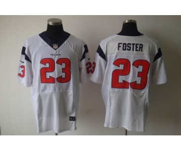 nike nfl jerseys houston texans #23 foster white[elite]