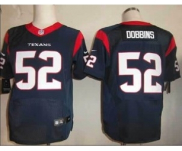 nike nfl jerseys houston texans #52 dobbins blue[Elite]