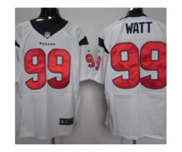 nike nfl jerseys houston texans #99 watt white[elite]