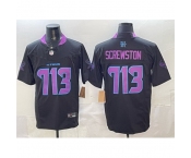 Men Houston Texans #713 Screwston Black F U S E 2025 DJ SCREW Vapor Limited Stitched Football Jersey