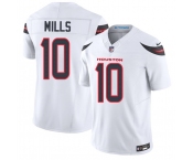 Men's Houston Texans #10 Davis Mills White 2026 F.U.S.E. Vapor Limited Football Stitched Jersey Men's Houston Texans #10 Davis Mills White 2026 F.U.S.E. Vapor Limited Football Stitched Jersey