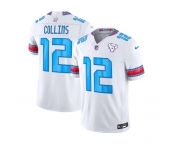Men's Houston Texans #12 Nico Collins White 2026 F.U.S.E. Rivalries Collection Limited Football Stitched Jersey Men's Houston Texans #12 Nico Collins White 2026 F.U.S.E. Rivalries Collection Limited Football Stitched Jersey