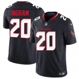 Men's Houston Texans #20 Ja'Marcus Ingram Navy 2026 F.U.S.E. Vapor Limited Stitched Football Jersey
