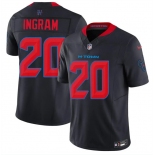 Men's Houston Texans #20 Ja'Marcus Ingram Navy 2nd Alternate 2026 F.U.S.E. Vapor Limited Stitched Football Jersey