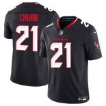 Men's Houston Texans #21 Nick Chubb Navy 2025 F.U.S.E. Vapor Limited Football Stitched Jersey