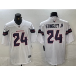 Men's Houston Texans #24 Derek Stingley Jr. White Vapor Untouchable Football Stitched Jersey