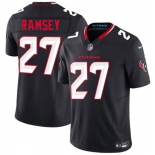 Men's Houston Texans #27 Kamari Ramsey Navy 2nd Alternate 2026 F.U.S.E. Vapor Limited Football Stitched Jersey Men's Houston Texans #27 Kamari Ramsey Navy 2nd Alternate 2026 F.U.S.E. Vapor Limited Football Stitched Jersey