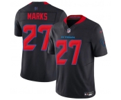 Men's Houston Texans #27 Woody Marks Navy 2nd Alternate 2025 F.U.S.E. Vapor Limited Football Stitched Jersey