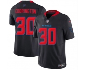Men's Houston Texans #30 Brandon Codrington Navy 2nd Alternate 2026 F.U.S.E. Vapor Limited Stitched Football Jersey