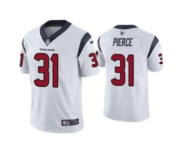Men's Houston Texans #31 Dameon Pierce White Vapor Untouchable Limited Stitched Jersey