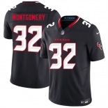 Men's Houston Texans #32 David Montgomery Navy 2nd Alternate 2026 F.U.S.E. Vapor Limited Stitched Football Jersey