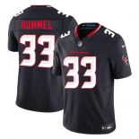 Men's Houston Texans #33 Jake Hummel Navy 2nd Alternate 2026 F.U.S.E. Vapor Limited Football Stitched Jersey
