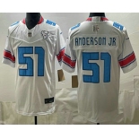 Men's Houston Texans #51 Will Anderson Jr White 2026 FUSE Rivalries Collection Limited Stitched Jersey Men's Houston Texans #51 Will Anderson Jr White 2026 FUSE Rivalries Collection Limited Stitched Jersey