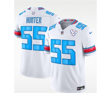 Men's Houston Texans #55 Danielle Hunter White 2026 F.U.S.E. Rivalries Collection Limited Football Stitched Jersey