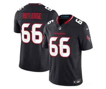 Men's Houston Texans #66 Keylan Rutledge Navy 2nd Alternate 2026 F.U.S.E. Vapor Limited Football Stitched Jersey