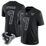 Men's Houston Texans #7 C.J. Stroud Black F.U.S.E. 2026 Salute to Service Limited Football Stitched Jersey