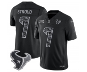 Men's Houston Texans #7 C.J. Stroud Black F.U.S.E. 2026 Salute to Service Limited Football Stitched Jersey Men's Houston Texans #7 C.J. Stroud Black F.U.S.E. 2026 Salute to Service Limited Football Stitched Jersey