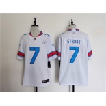 Men's Houston Texans #7 C.J. Stroud White 2026 Rivalries Collection Limited Football Stitched Jersey Men's Houston Texans #7 C.J. Stroud White 2026 Rivalries Collection Limited Football Stitched Jersey