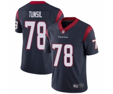 Men's Houston Texans #78 Laremy Tunsil Navy Blue Team Color Vapor Untouchable Limited Player Football Jersey