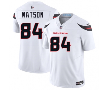 Men's Houston Texans #84 Justin Watson White 2025 F.U.S.E. Vapor Limited Football Stitched Jersey