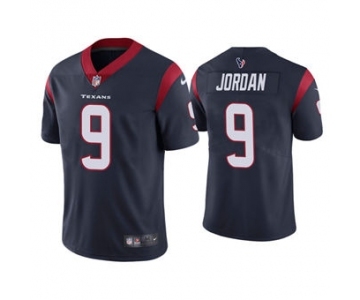 Men's Houston Texans #9 Brevin Jordan Navy Vapor Untouchable Limited Stitched Football Jersey