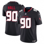 Men's Houston Texans #90 Logan Hall Navy 2nd Alternate 2026 F.U.S.E. Vapor Limited Stitched Football Jersey